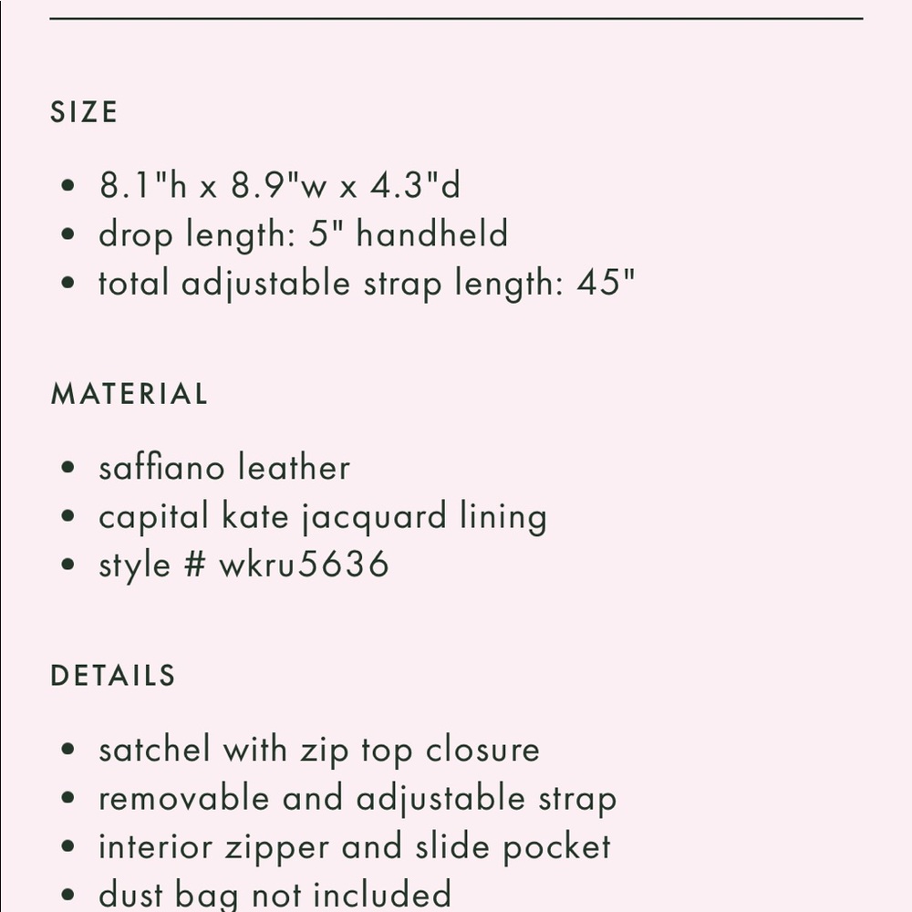 Kate Spade Satchel ♥️♠️♥️♠️ - Picture 8 of 8